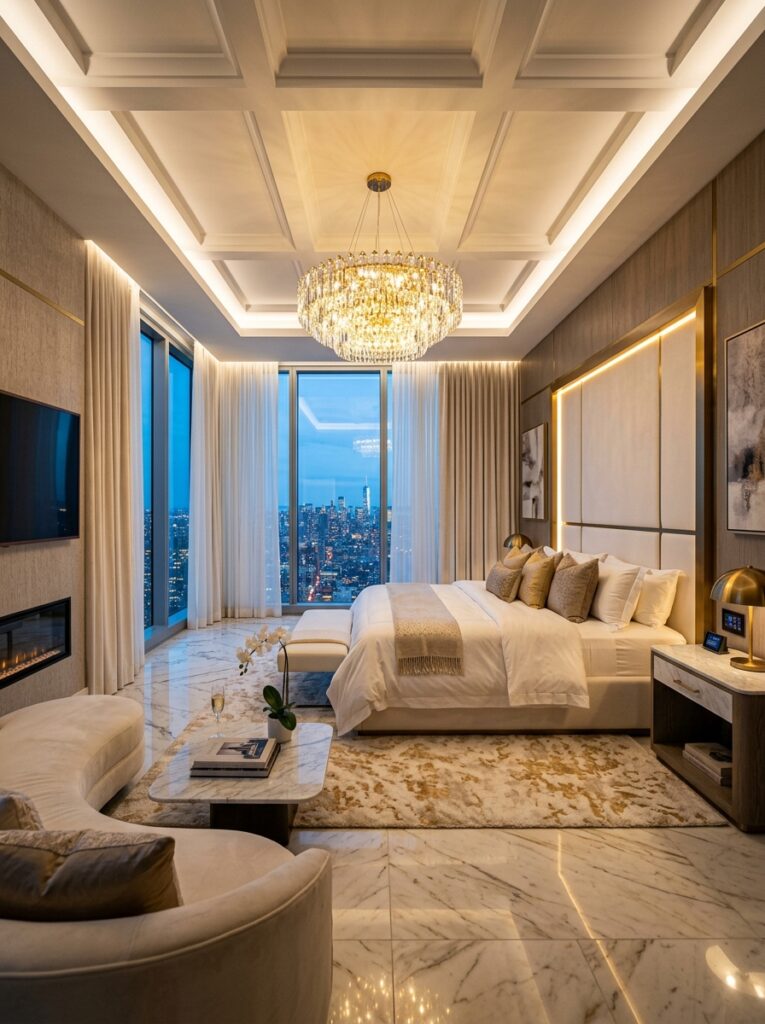 master luxury bedroom